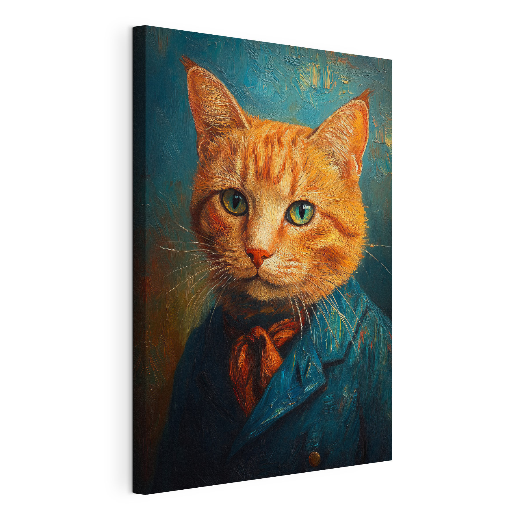 Cat in a suit