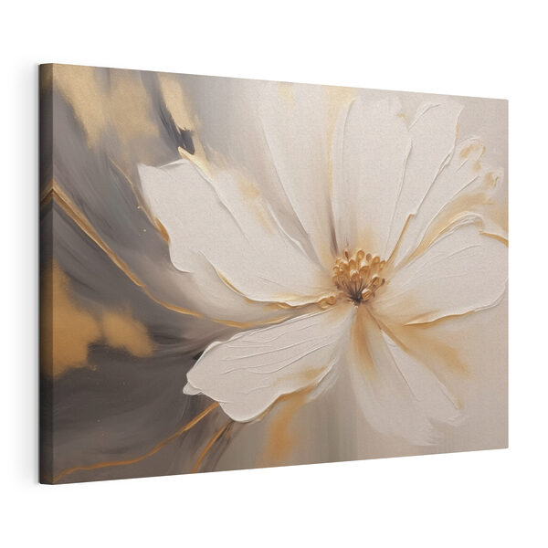 Obraz Maľba bieleho kvetu (Katalógové číslo: s41679) Obraz Obraz Maľba bieleho kvetu (Katalógové číslo: s41679)