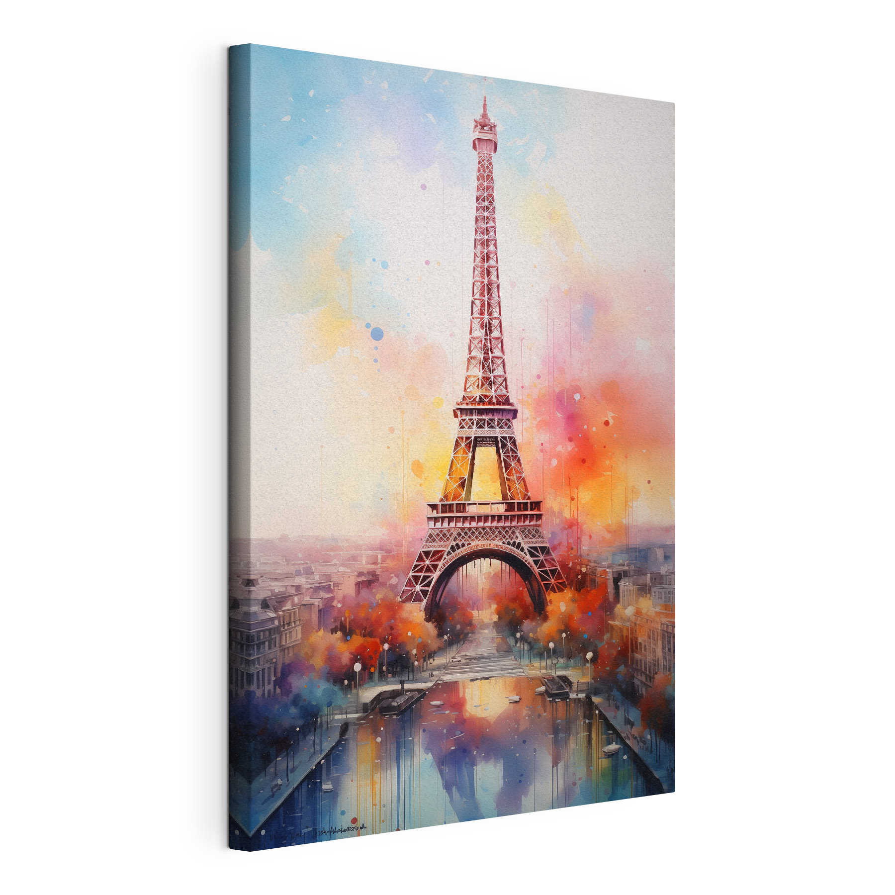 Painting of a tower