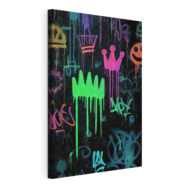 Obraz Graffiti na stene (Katalógové číslo: s45718) Obraz Obraz Graffiti na stene (Katalógové číslo: s45718)