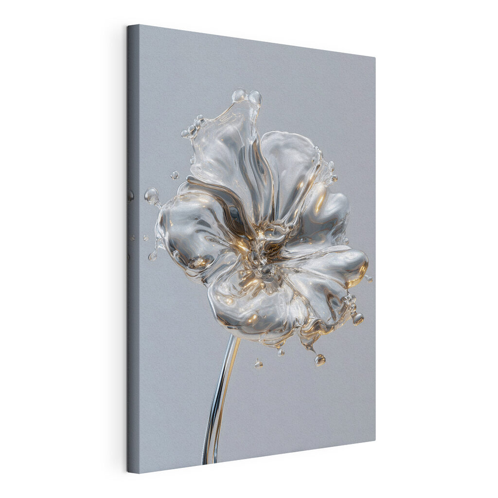 Blossoming form in fluid elegance Blossoming form in fluid elegance