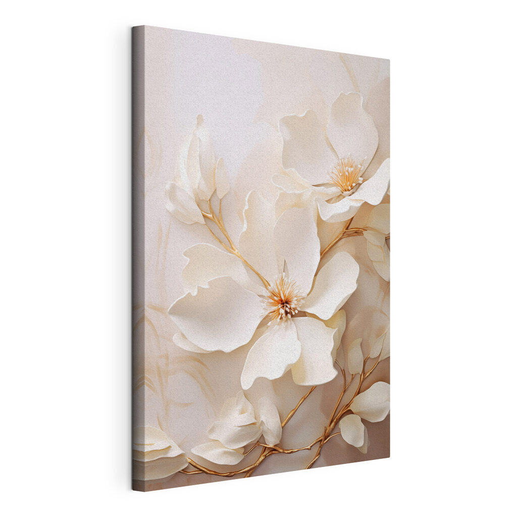 Delicate florals in soft hues