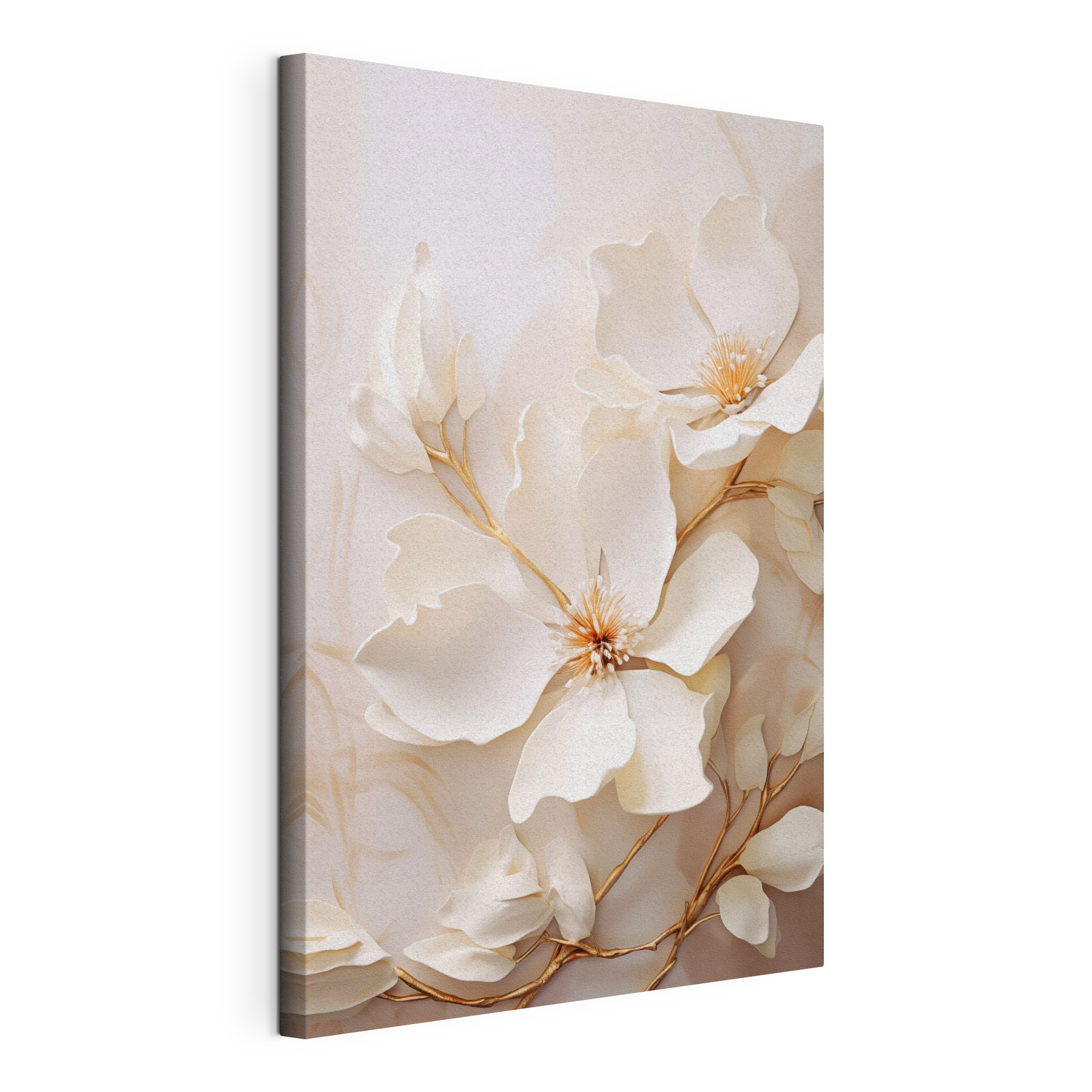 Delicate florals in soft hues