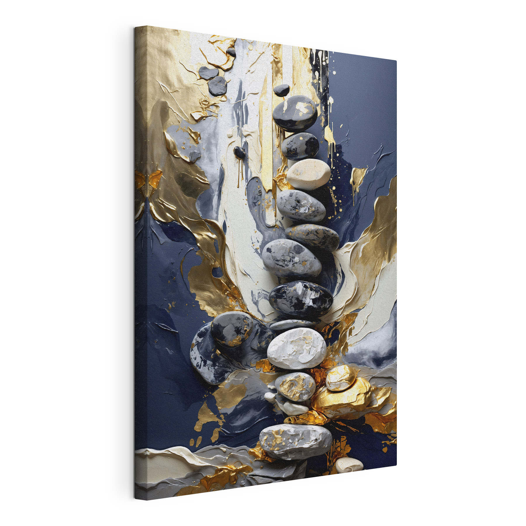 Group of rocks stacked on top of each other