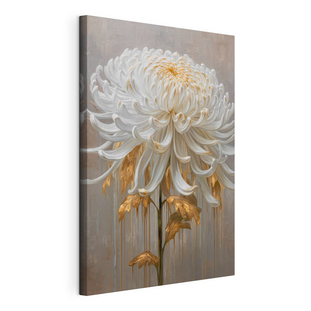 Elegant flower with flowing petals Elegant flower with flowing petals