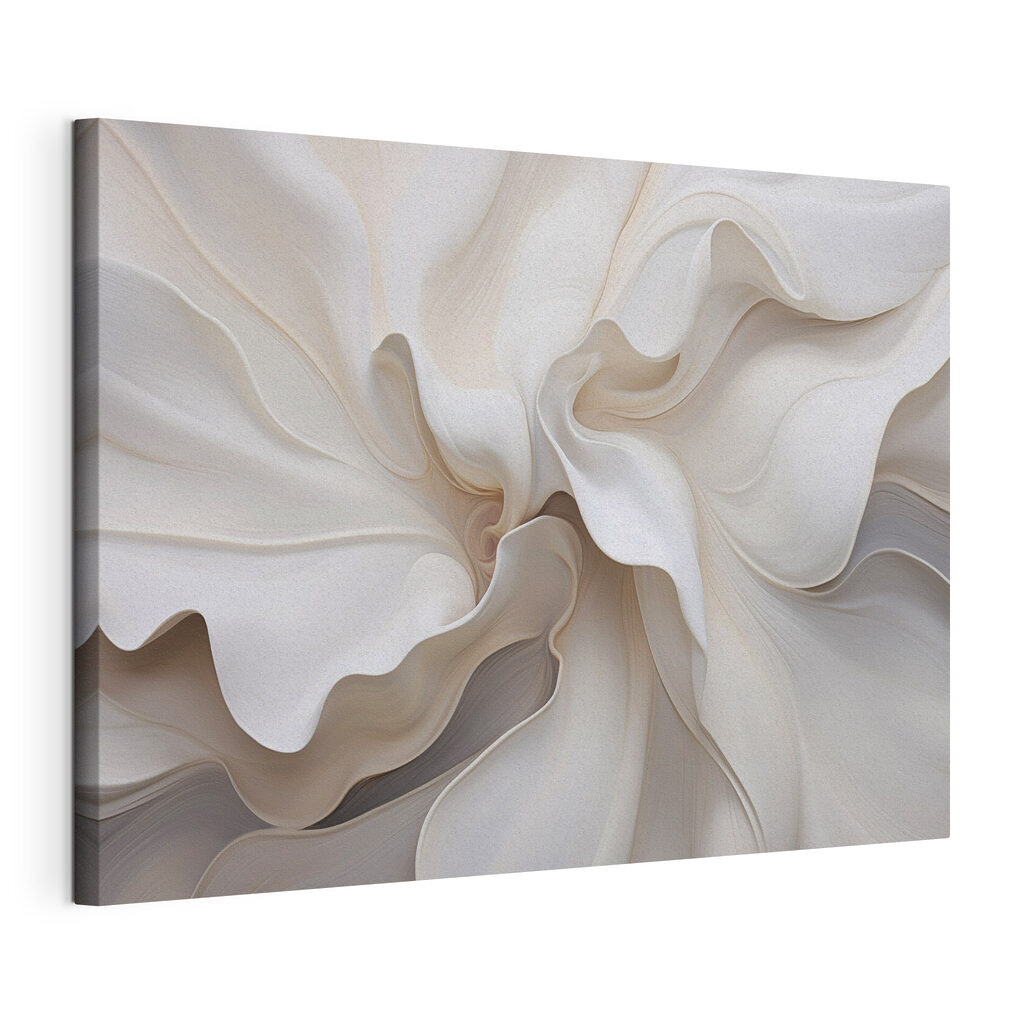 Flowing forms in soft hues