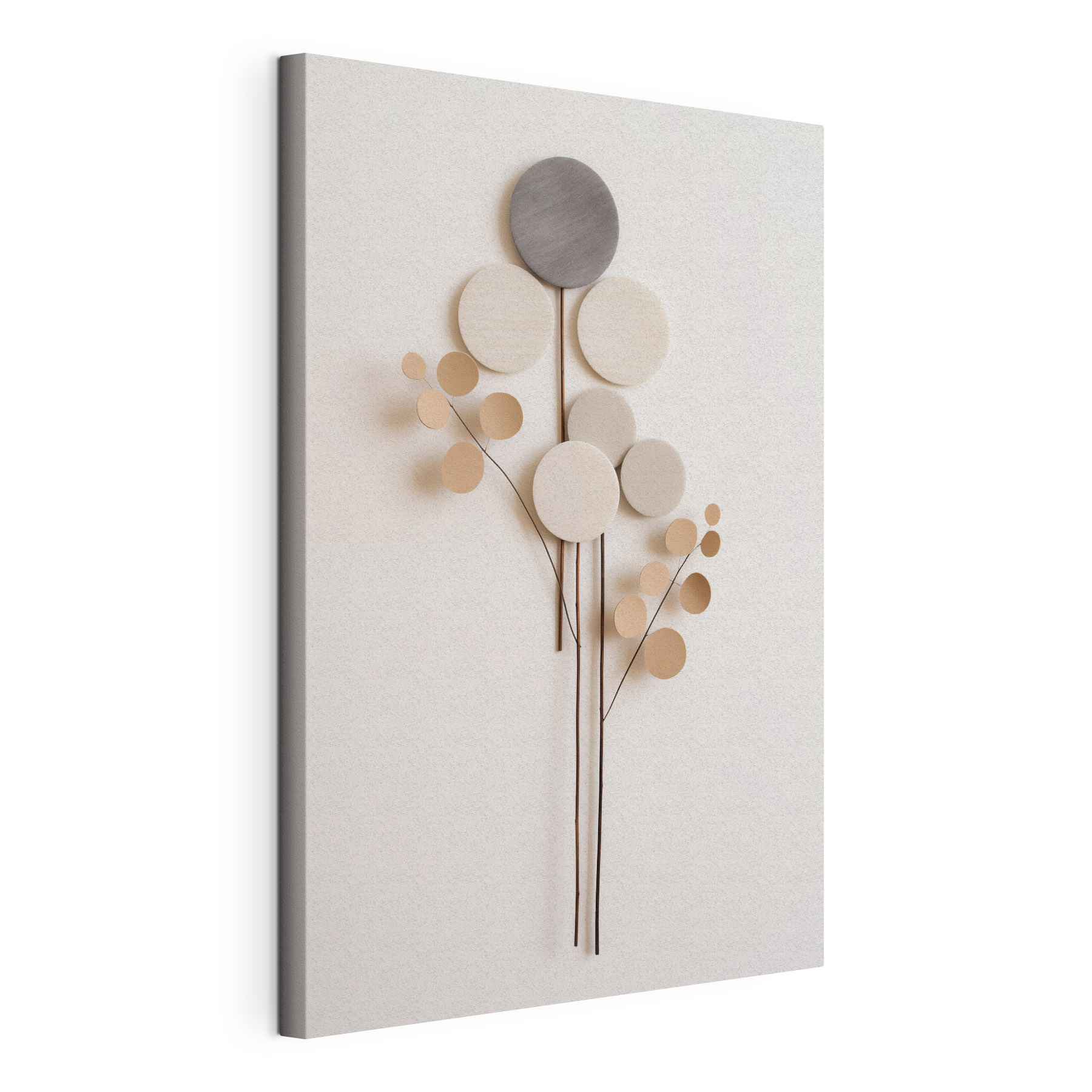 Group of circles on a stem Group of circles on a stem