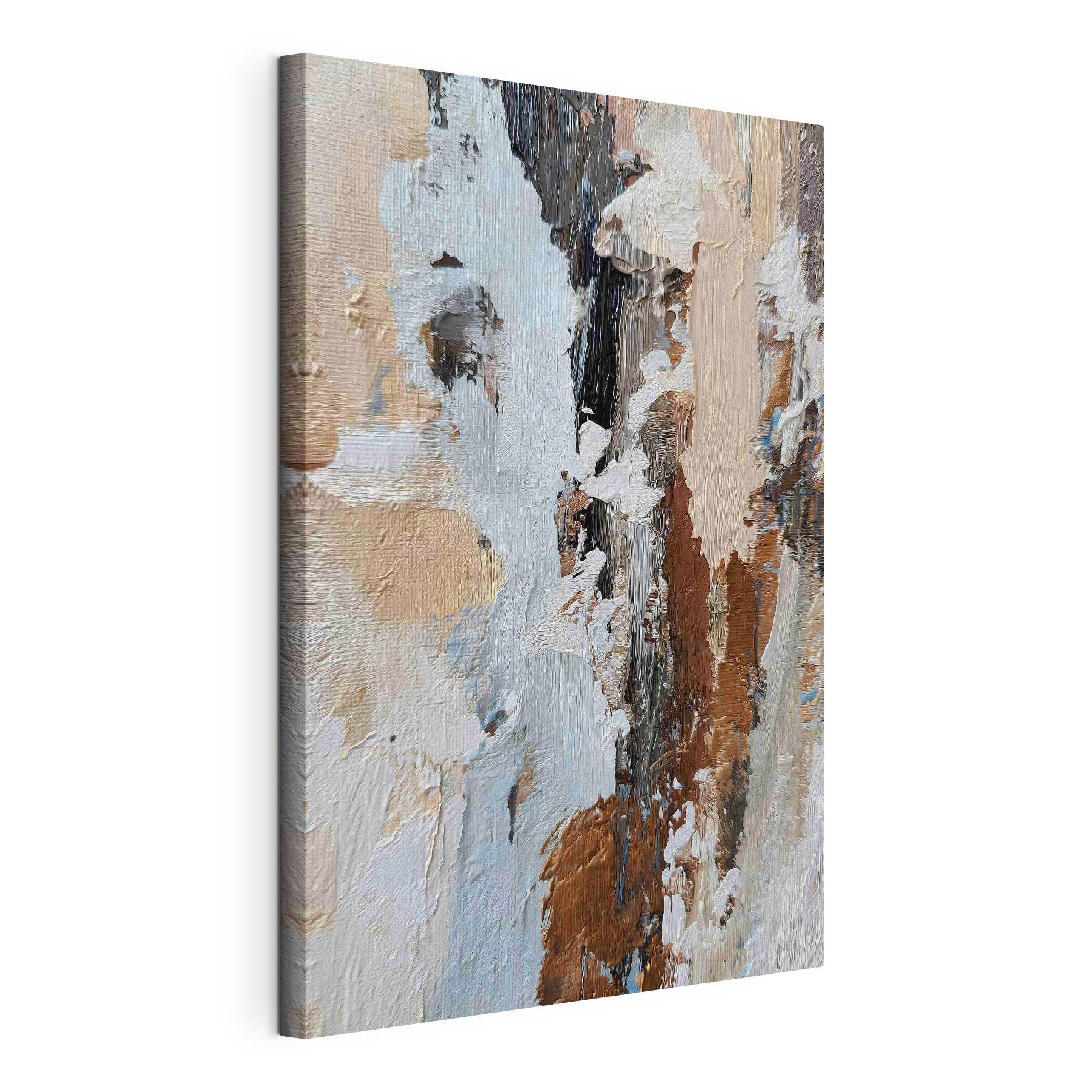 Abstract layers in soft earth tones Abstract layers in soft earth tones