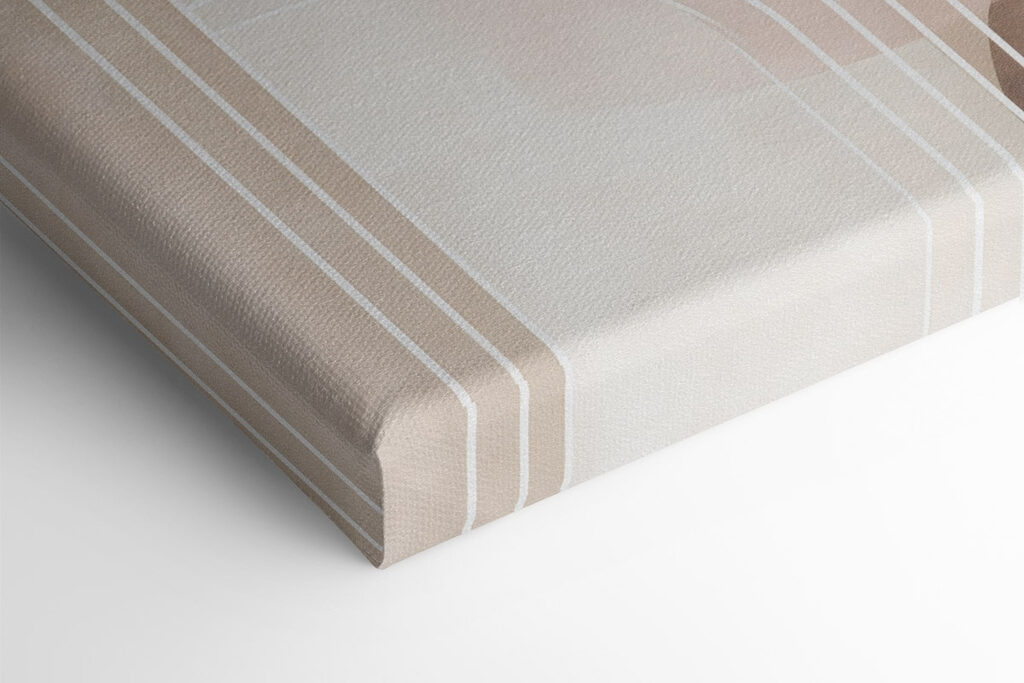 Soft curves and gentle color palette