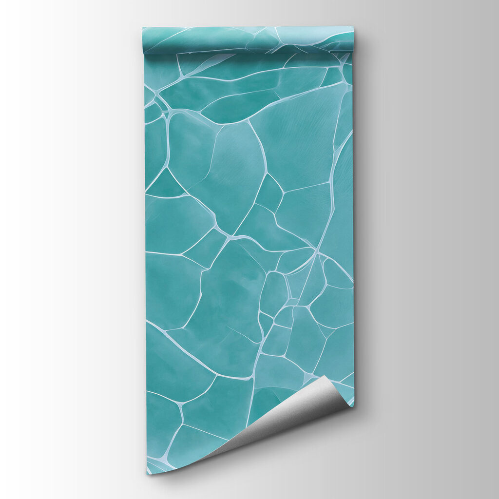 Serene turquoise abstract background design
