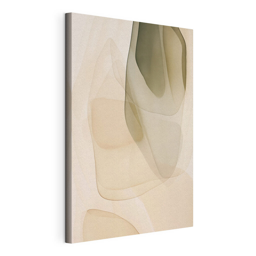 Soft curves in gentle hues Soft curves in gentle hues