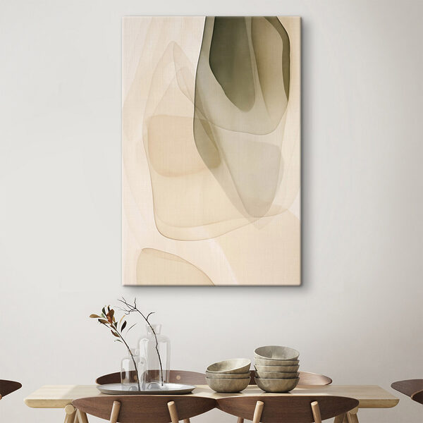 Soft curves in gentle hues Soft curves in gentle hues
