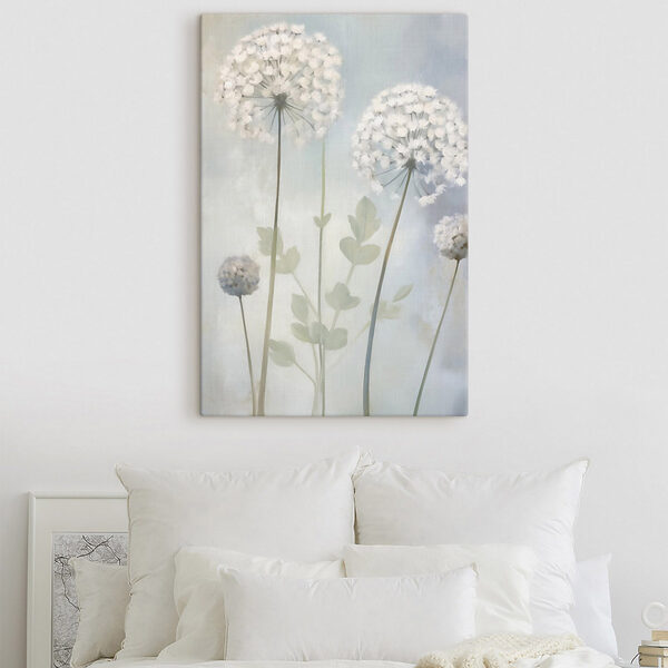 Painting of white flowers