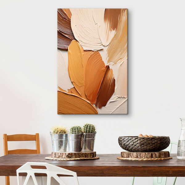 Creative mix of warm hues Creative mix of warm hues