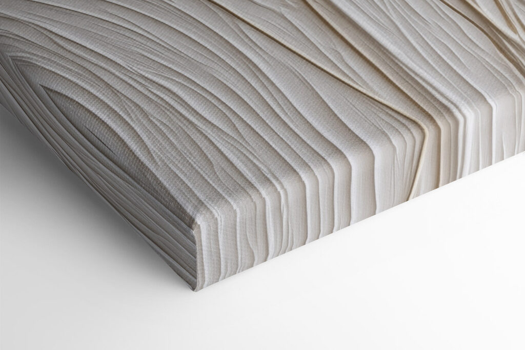 Delicate strokes in soft earth tones