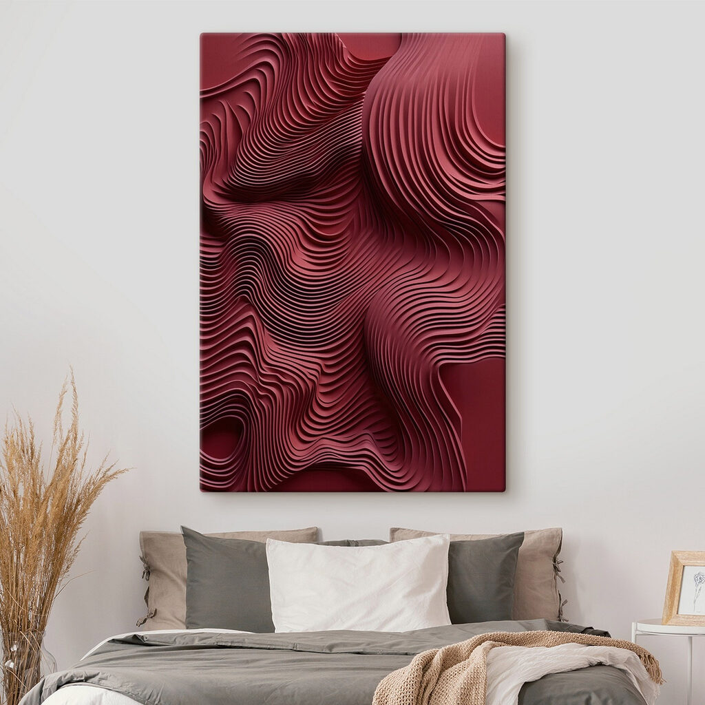 Red and black background