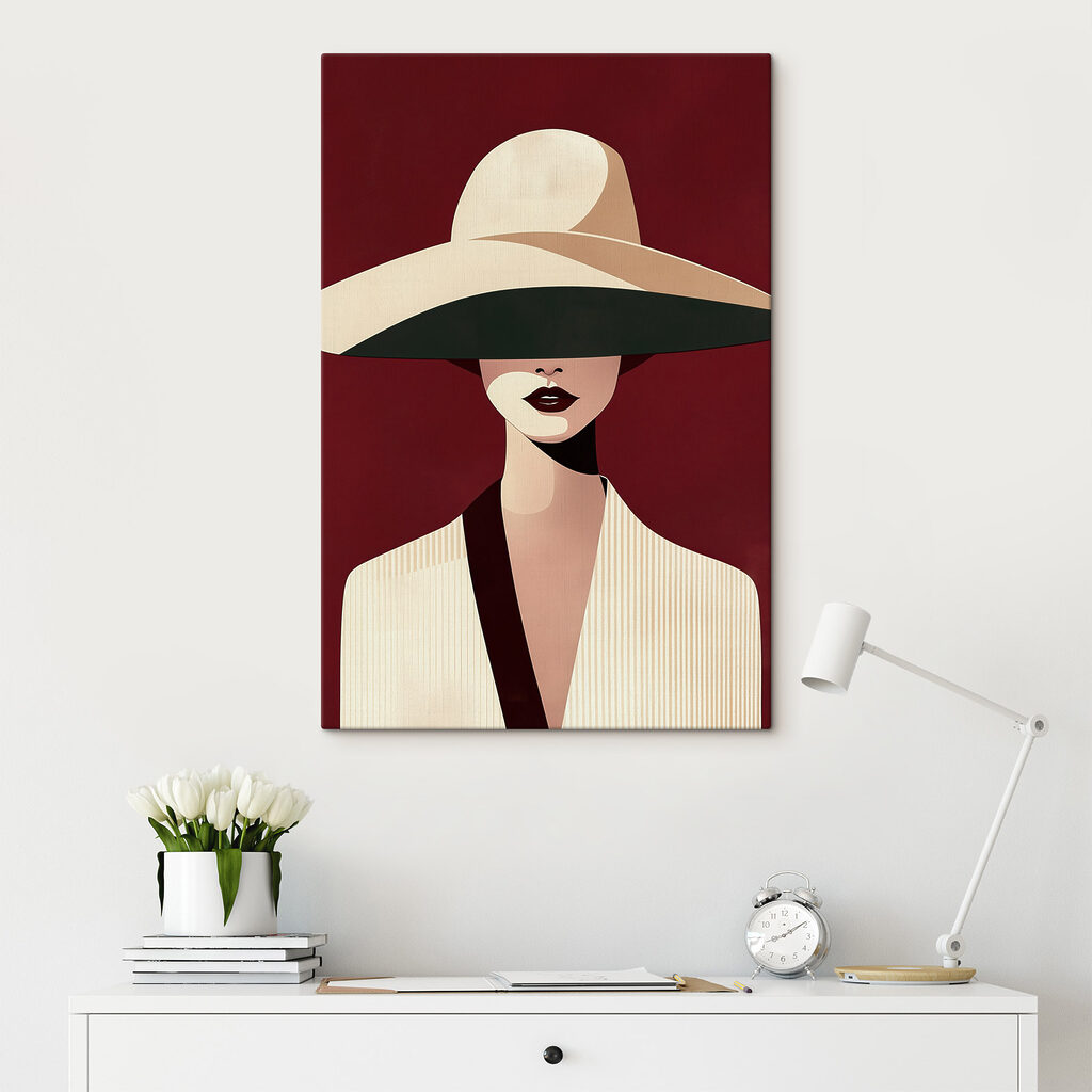 Woman wearing a hat Woman wearing a hat