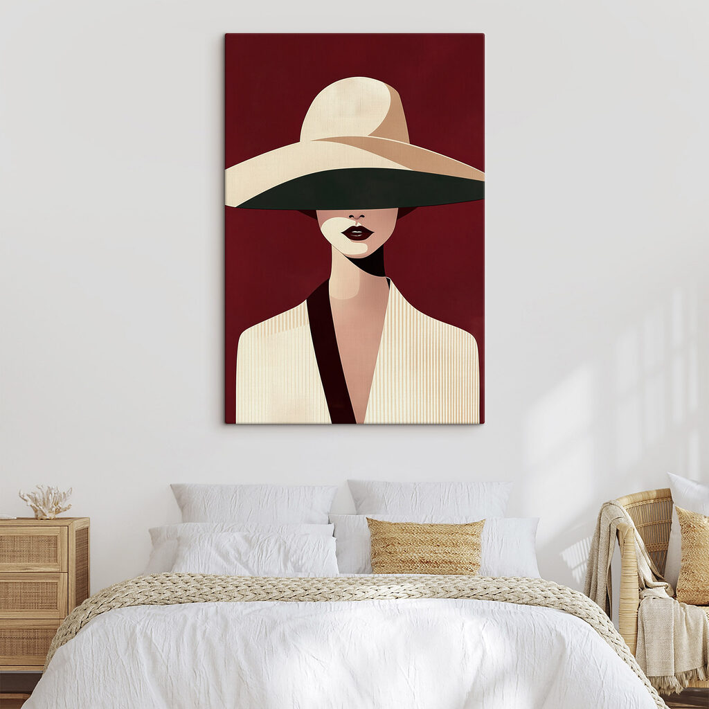 Woman wearing a hat Woman wearing a hat