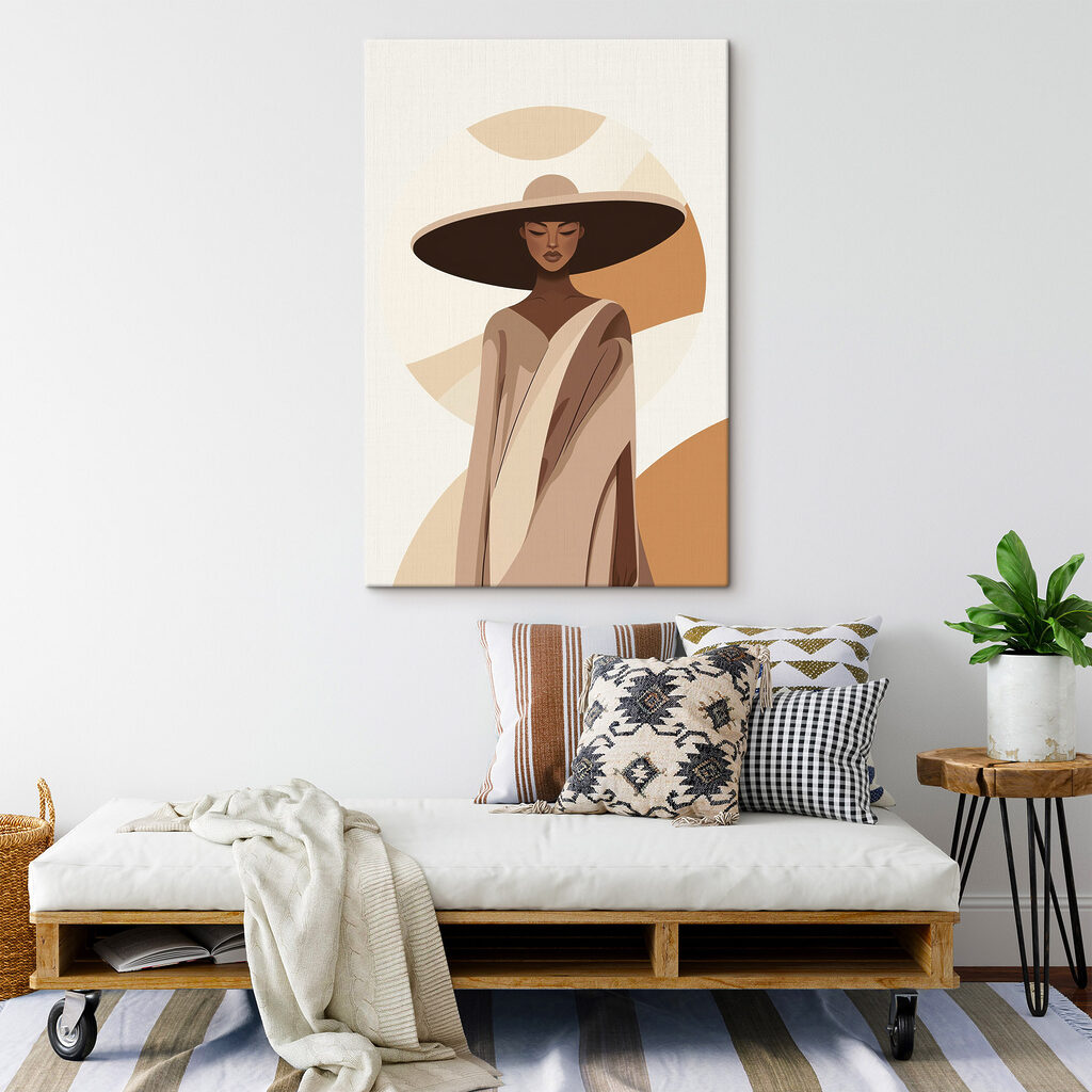 Woman wearing a hat Woman wearing a hat