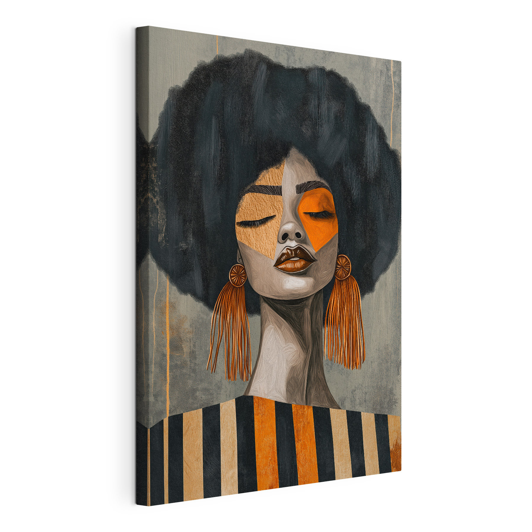 Striking art with vibrant colors