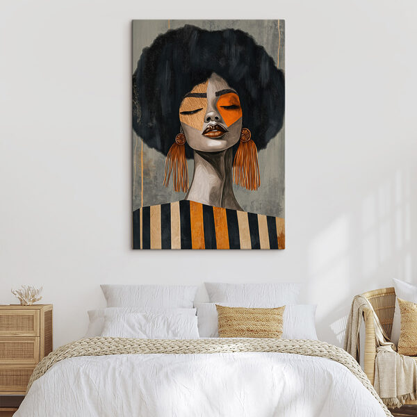 Striking art with vibrant colors