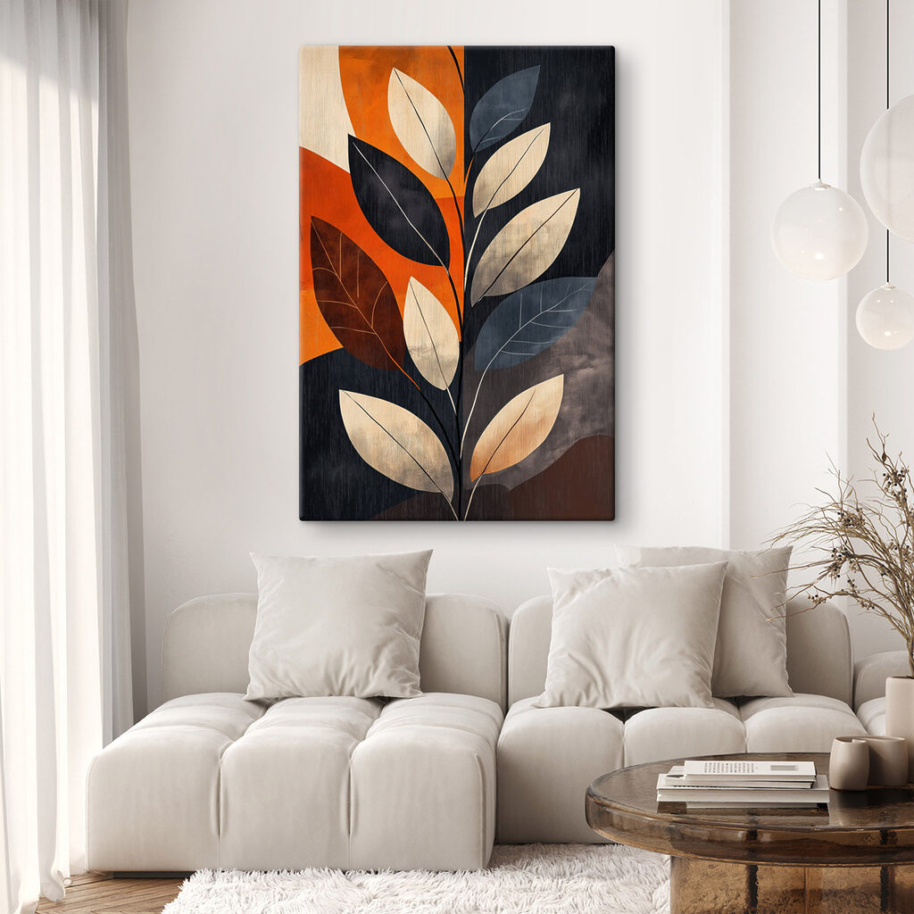 Colorful abstract foliage design artwork Colorful abstract foliage design artwork