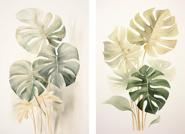 Painting of a plant