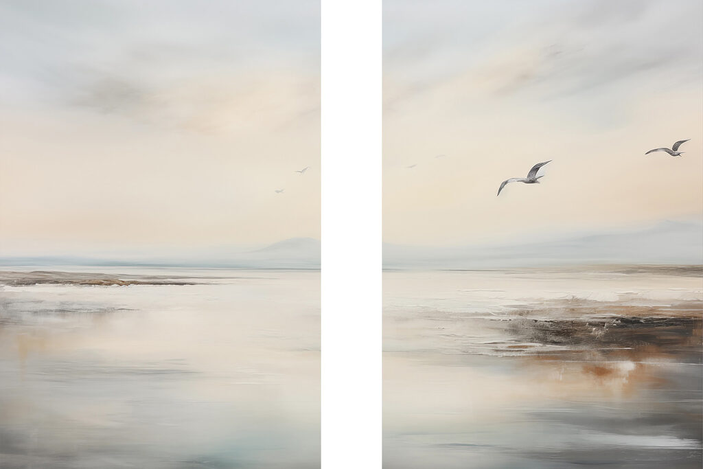 Bird flying over a beach Bird flying over a beach