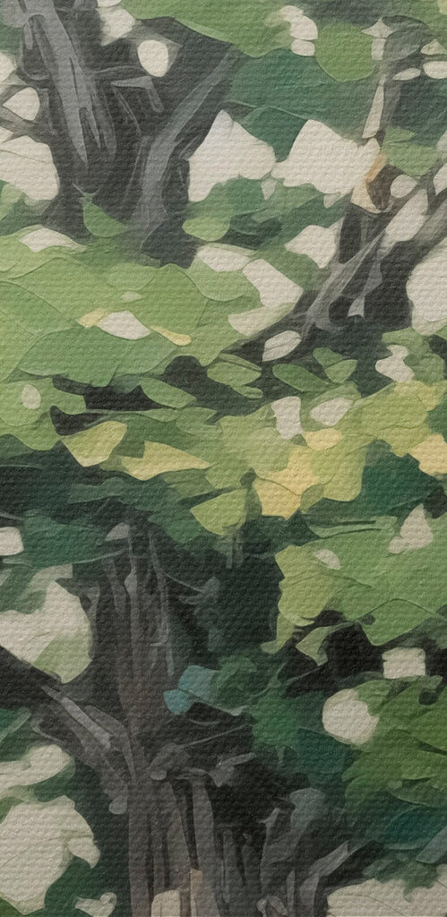 Painting of a tree