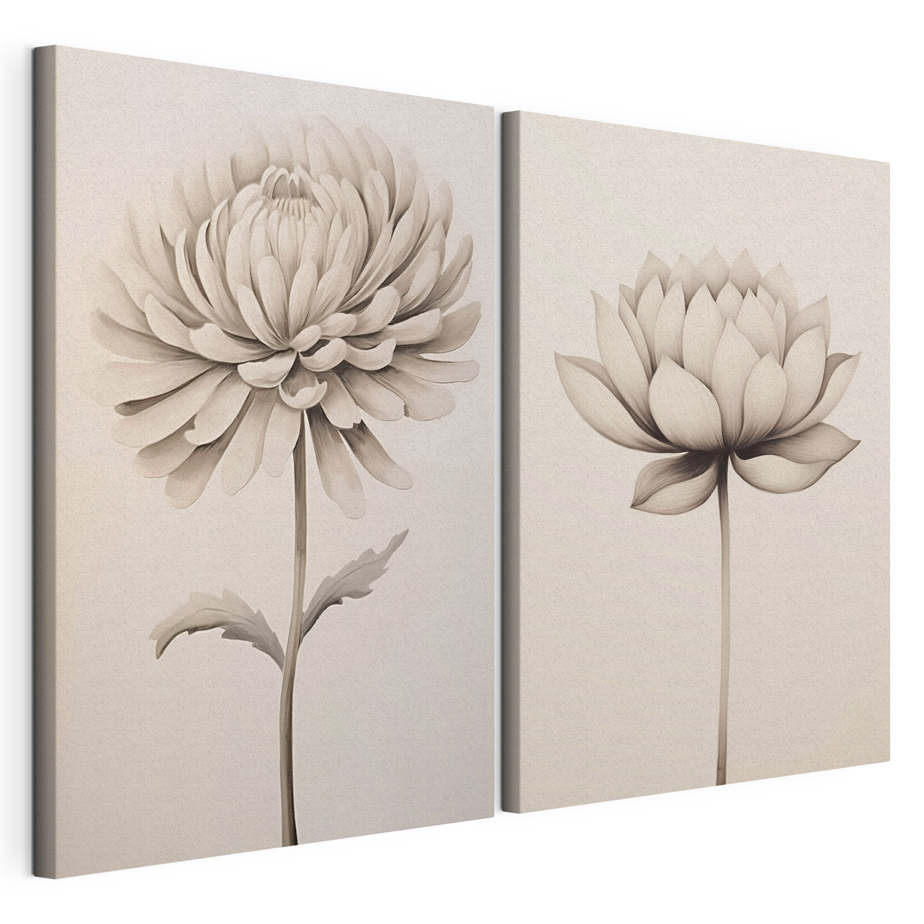 Delicate flowers in soft hues Delicate flowers in soft hues