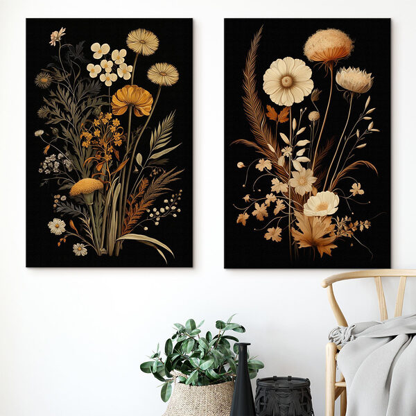 Delicate blooms in muted tones Delicate blooms in muted tones