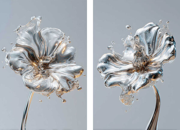 - Fluid elegance in motion