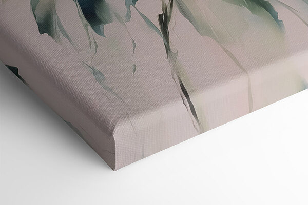 Two paintings of flowers on a white surface Two paintings of flowers on a white surface
