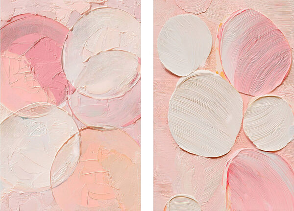 Soft hues of abstract circles Soft hues of abstract circles