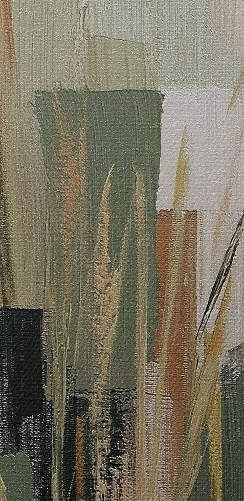 Painting of a bouquet of grass