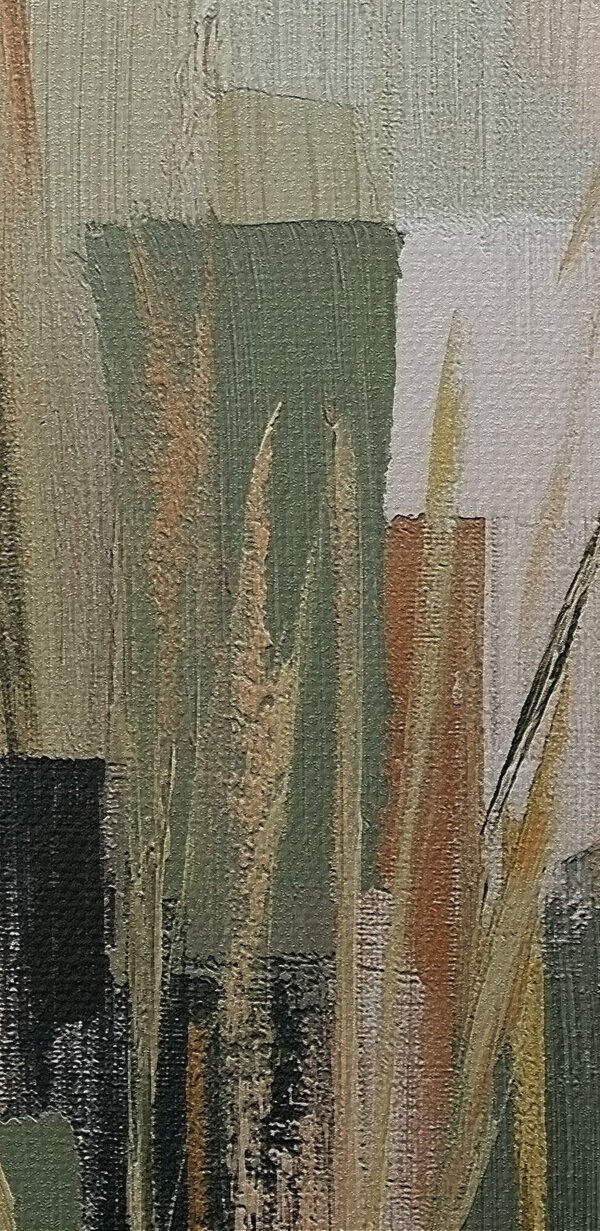 Painting of a bouquet of grass