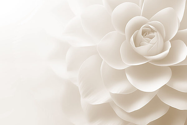 Delicate petals in soft hues