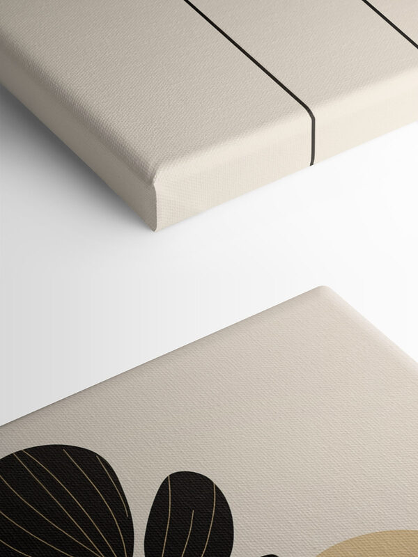 Elegant botanical art for modern spaces