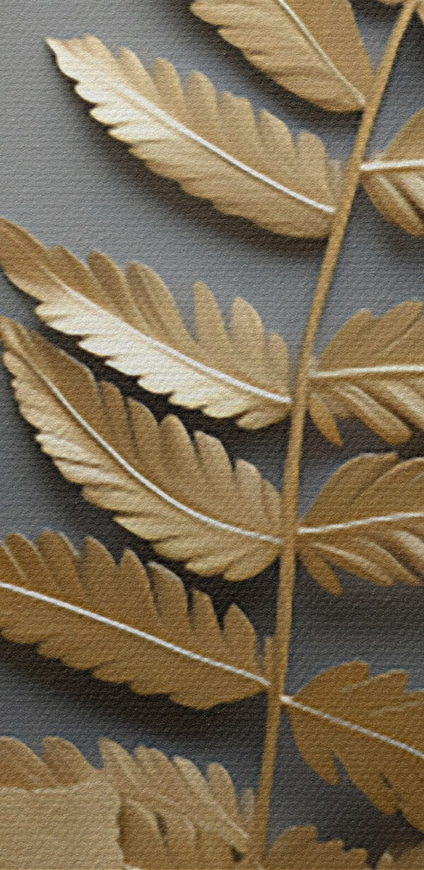 Delicate leaves in harmonious arrangement Delicate leaves in harmonious arrangement