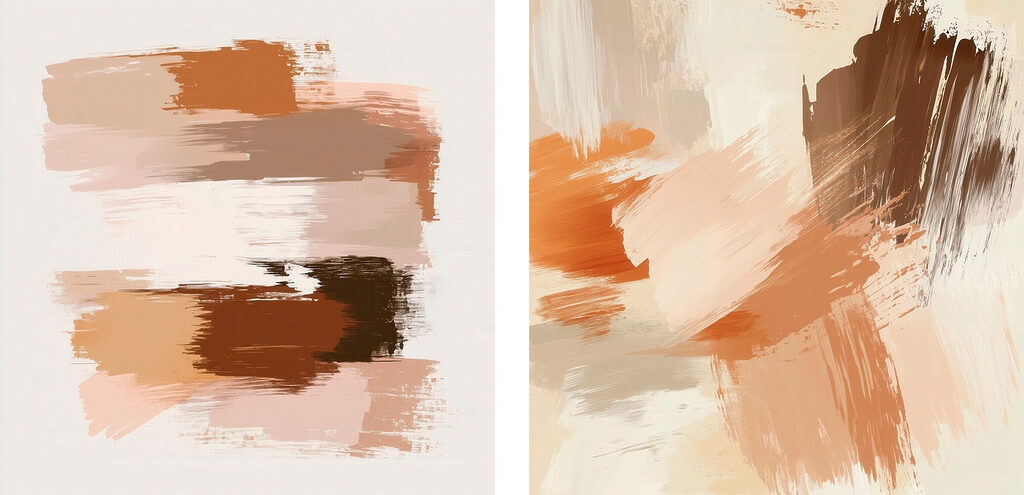 Painting of different colors