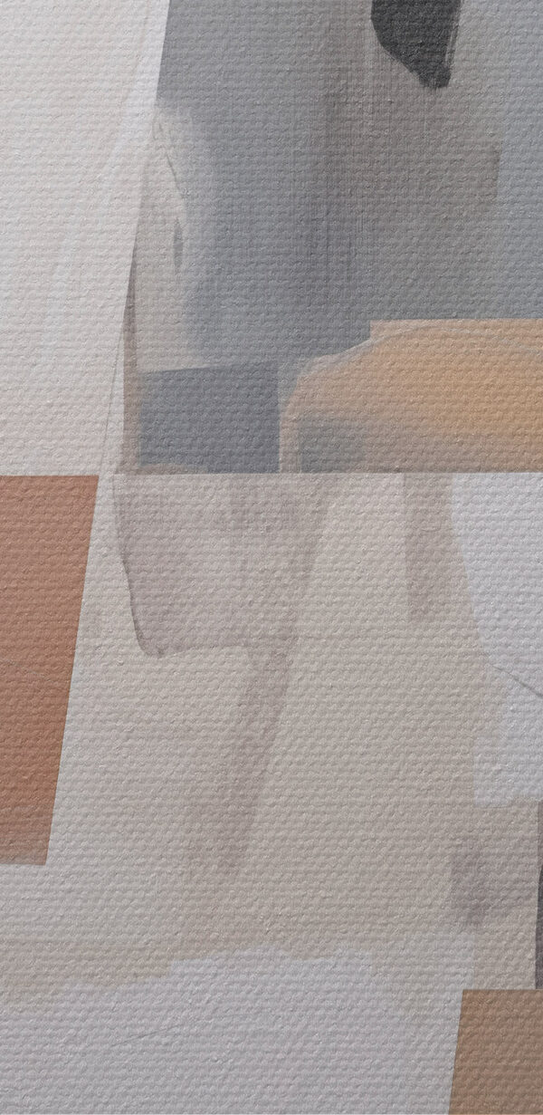 Painting of different shades of gray and black Painting of different shades of gray and black