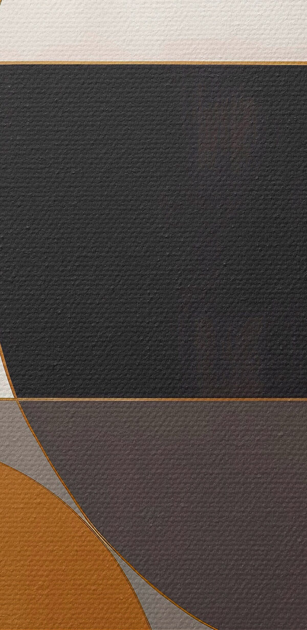 Abstract geometric design in soft tones