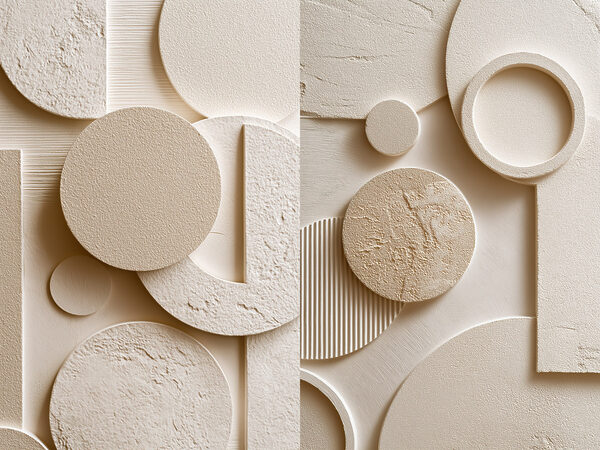 Collage of different shapes