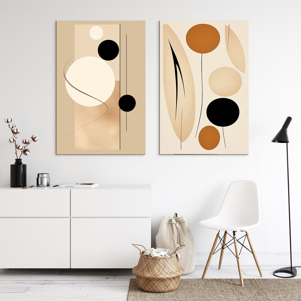 Two pictures of art
