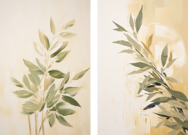 Painting of a plant