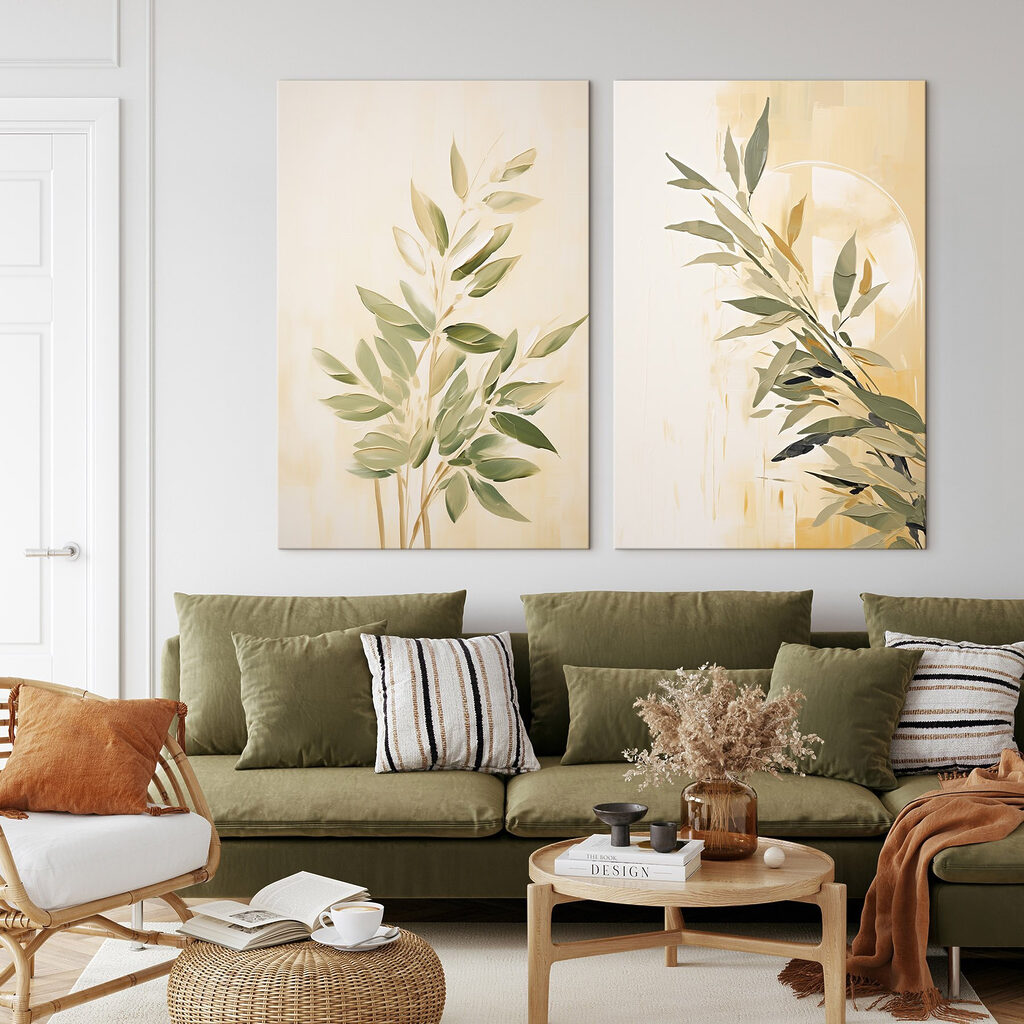 Painting of a plant