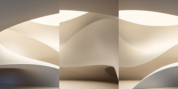 Gentle curves and soft light contrast
