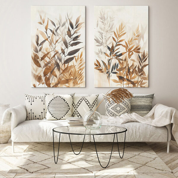 Soft botanical elegance in muted tones Soft botanical elegance in muted tones