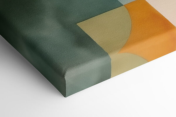 Soft shapes in warm tones Soft shapes in warm tones