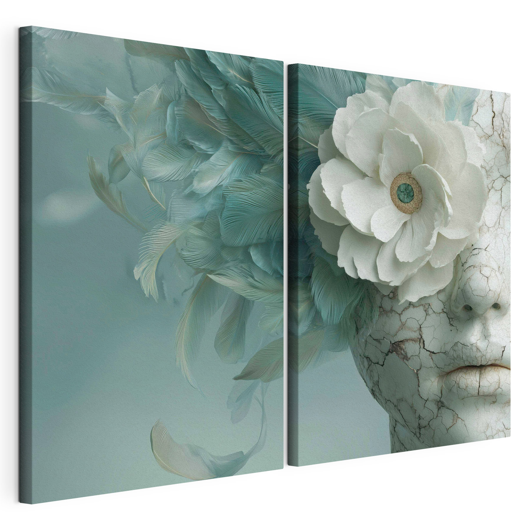 Ethereal design with delicate textures